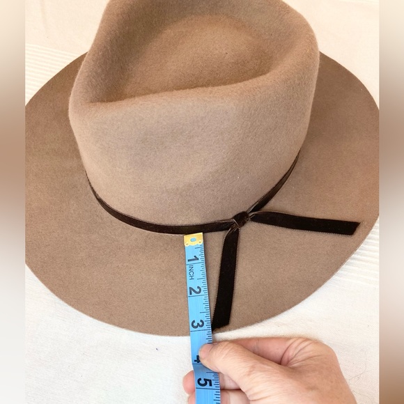 Lucky Brand 100% Genuine Wool Felt Bow Hat Fedora - Picture 8 of 16